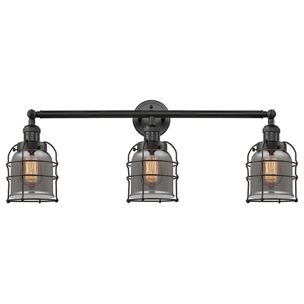 Innovations Lighting 3 Light Bathroom Fixture 205-BK-S-G53
